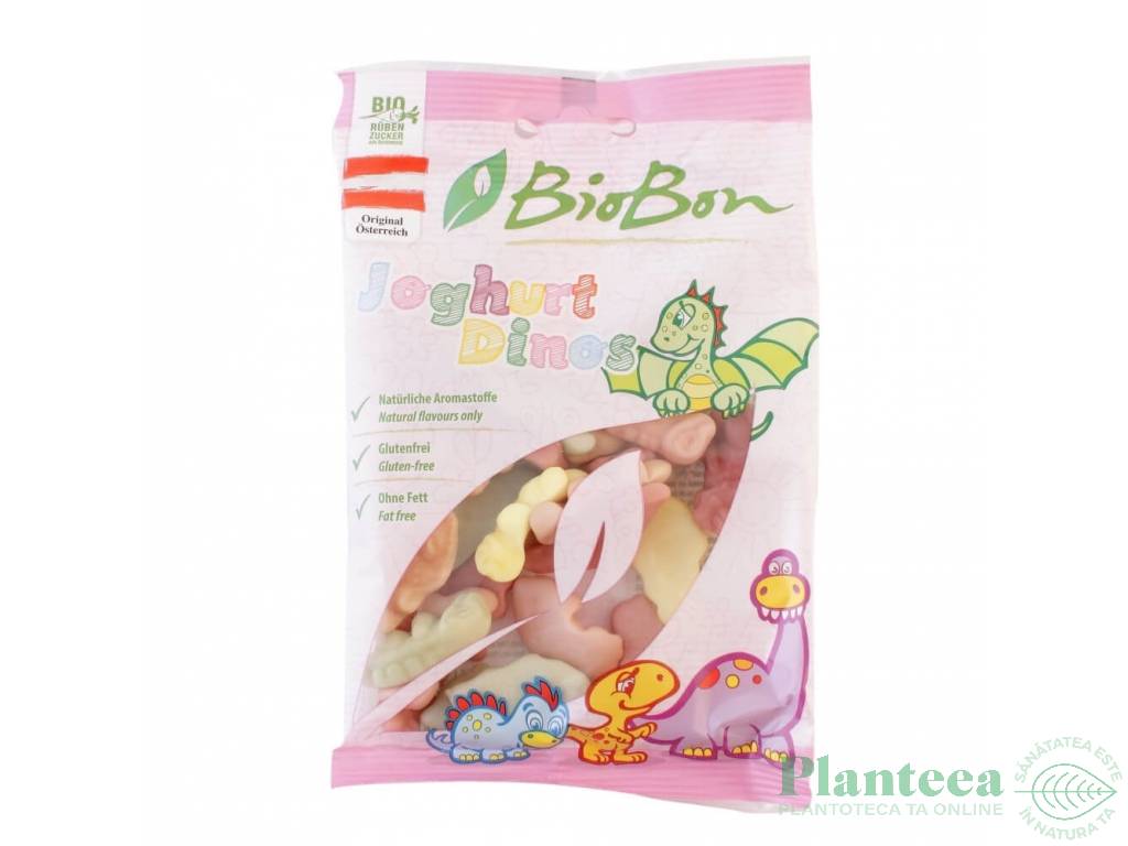 Jeleuri dinozauri iaurt eco 80g - BIOBON