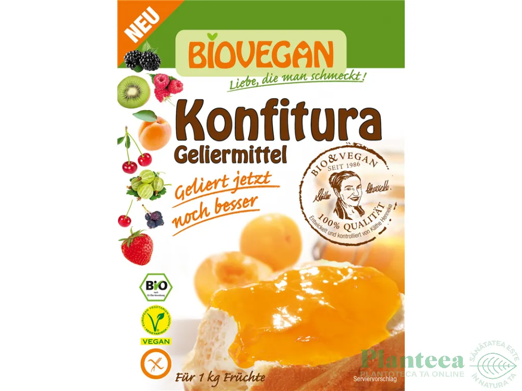 Gelifiant pt gemuri jeleuri fara gluten eco 32g - BIOVEGAN