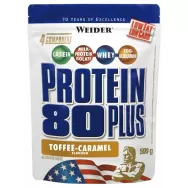 Pulbere proteica mix 4sort 80+ caramel 500g - WEIDER