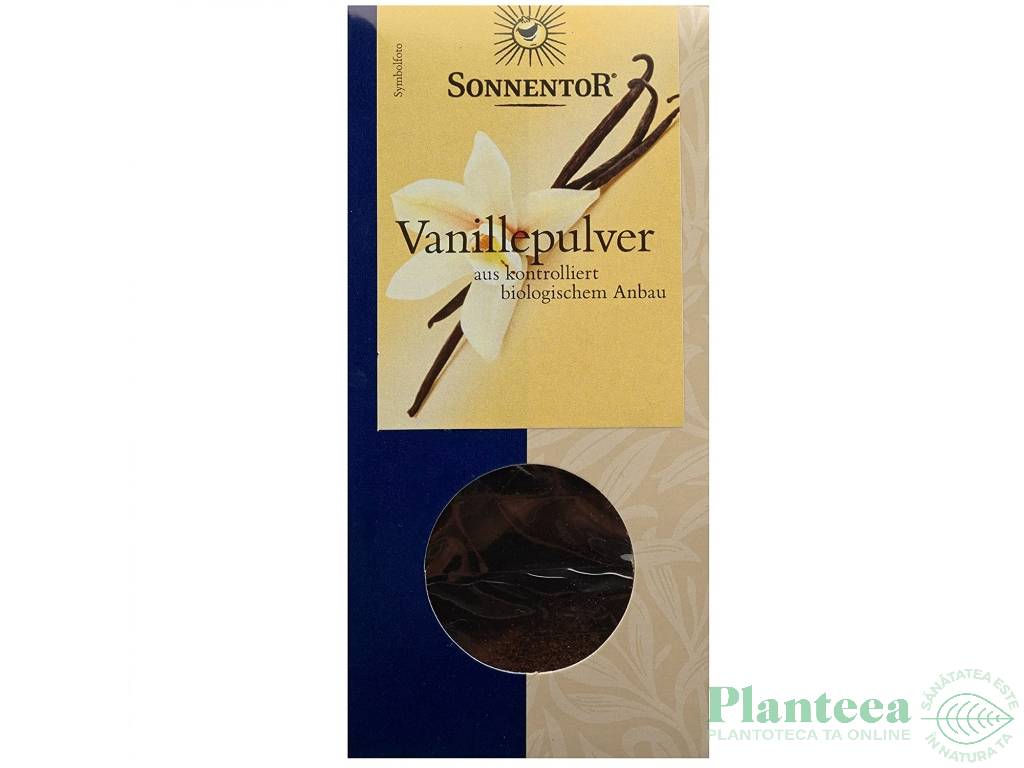 Condiment vanilie bourbon macinata 10g - SONNENTOR