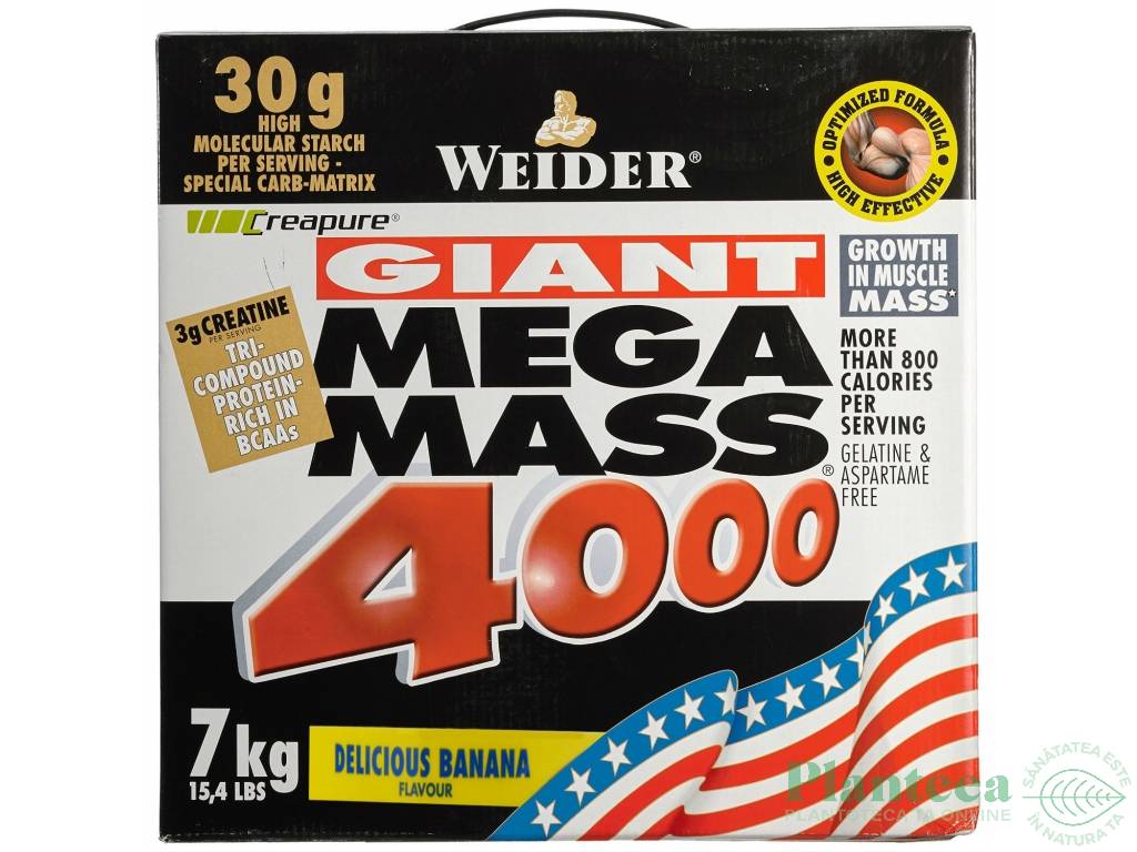 Gigant mega mass 4000 banana 7kg - WEIDER