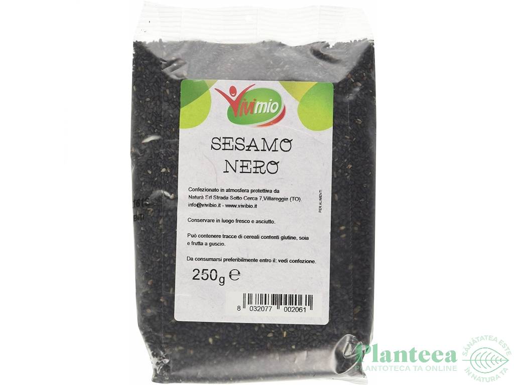 Seminte susan negru eco 250g - VIVIBIO