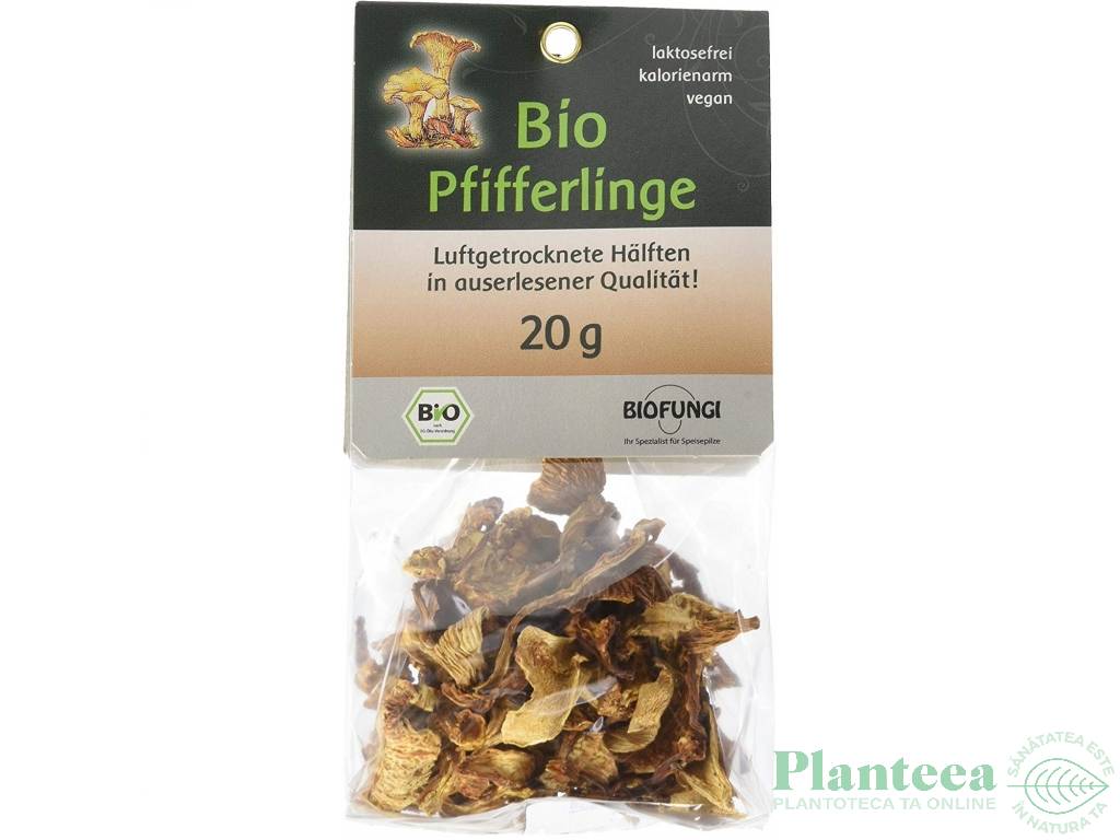 Ciuperci galbiori deshidratate eco 20g - HOYERSERDA