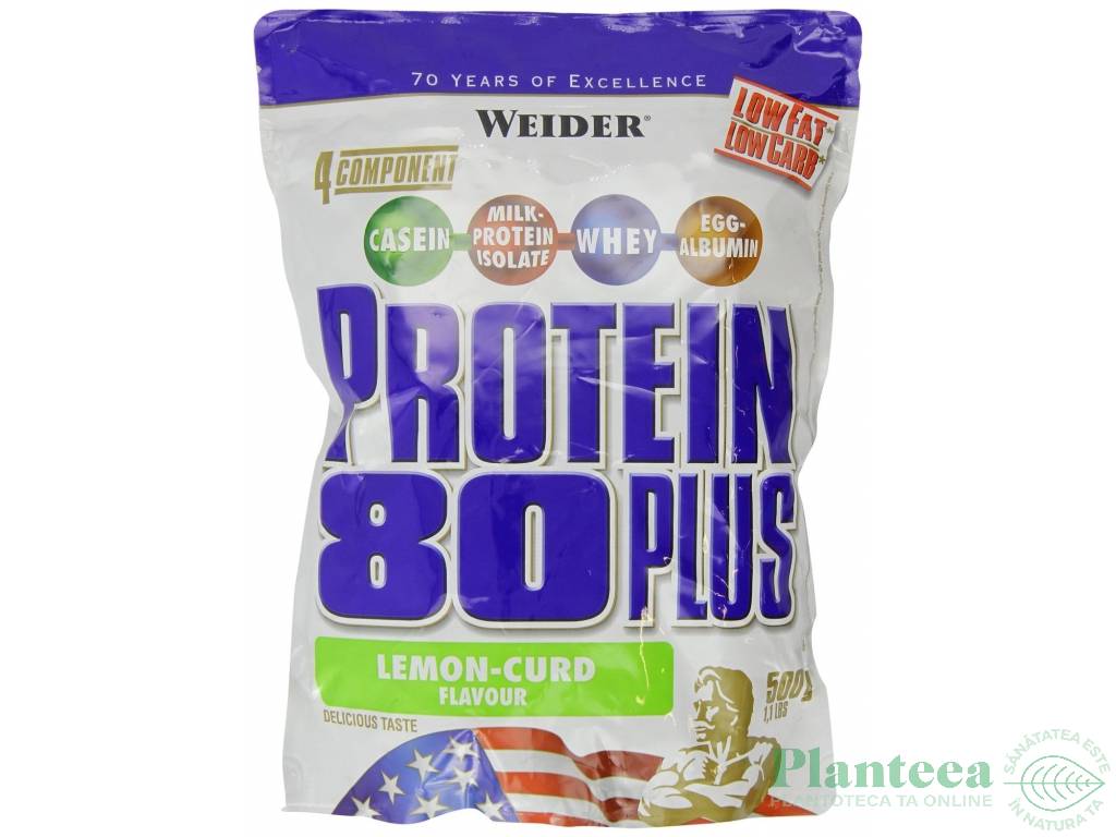 Pulbere proteica mix 4sort 80+ lamaie branza 500g - WEIDER