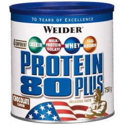 Pulbere proteica mix 4sort 80+ ciocolata 750g - WEIDER