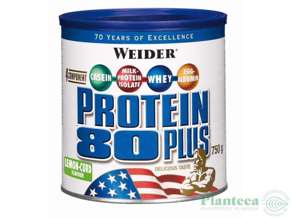 Pulbere proteica mix 4sort 80+ lamaie branza 750g - WEIDER
