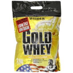 Pulbere proteica zer concentrat Gold vanilie 2kg - WEIDER