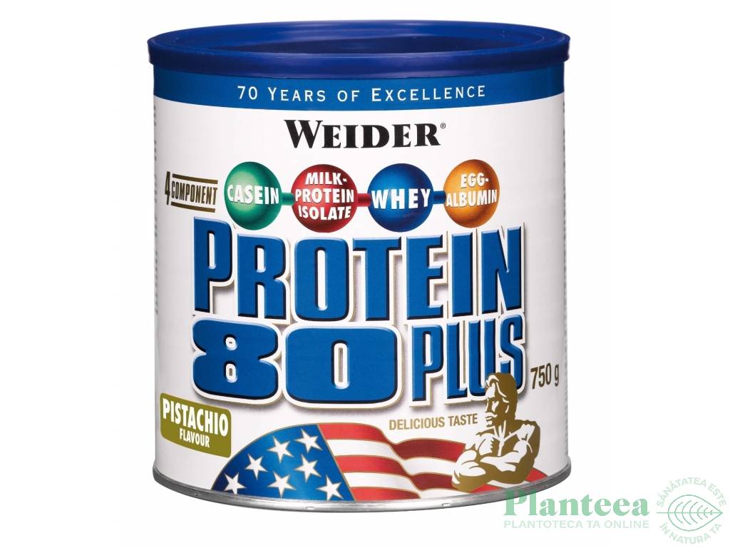 Pulbere proteica mix 4sort 80+ tiramisu 750g - WEIDER
