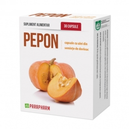 Pepon [Ulei seminte dovleac] 30cps - PARAPHARM