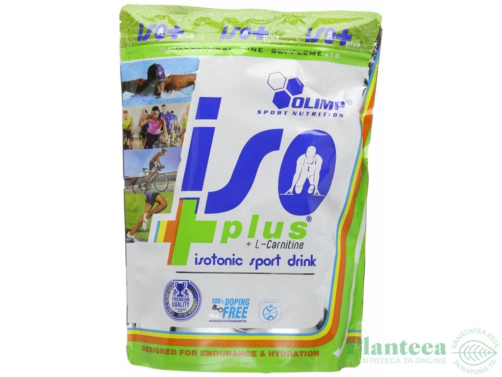 Pulbere izotonica Iso Plus tropic blue 1,505kg - OLIMP