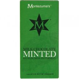Ciocolata lapte cu menta 100g - MONTEZUMA`S