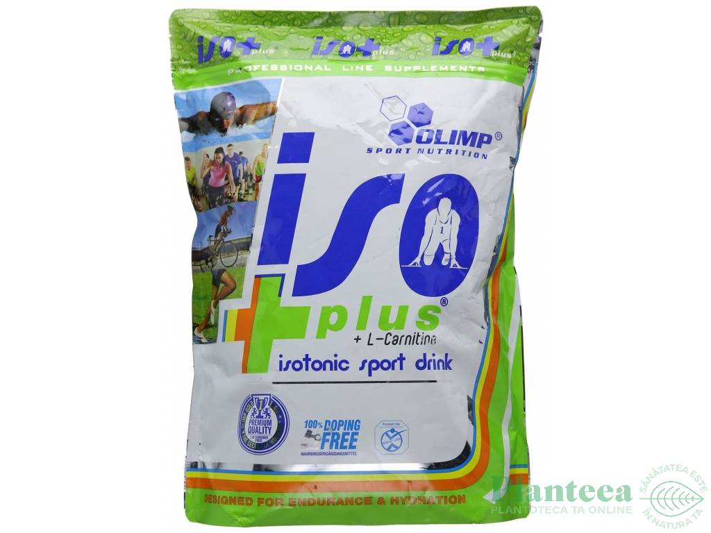 Pulbere izotonica Iso Plus portocale 1,505kg - OLIMP