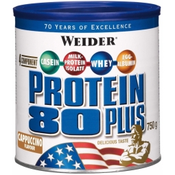 Pulbere proteica mix 4sort 80+ cappuccino 750g - WEIDER