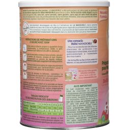 Lapte praf formula1 proteine orez bebelusi +0luni eco 800g - LA MANDORLE