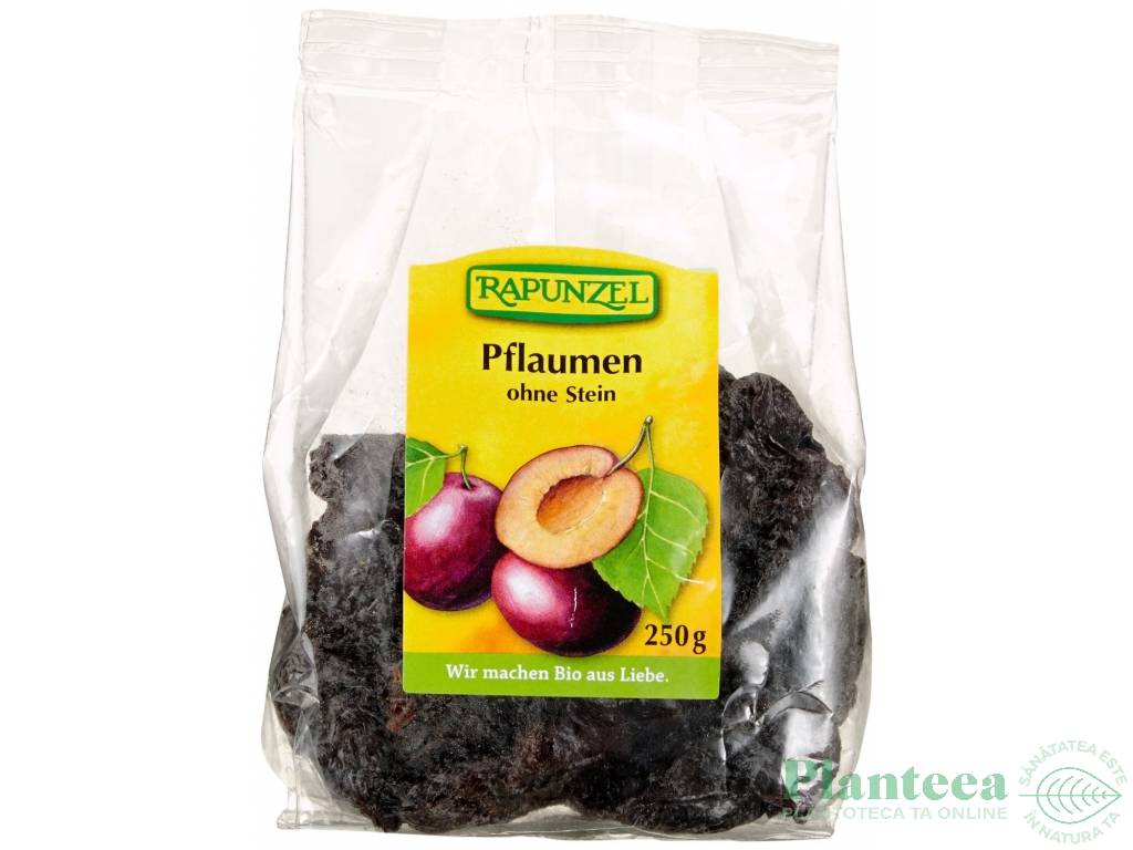 Prune uscate fara samburi eco 250g - RAPUNZEL