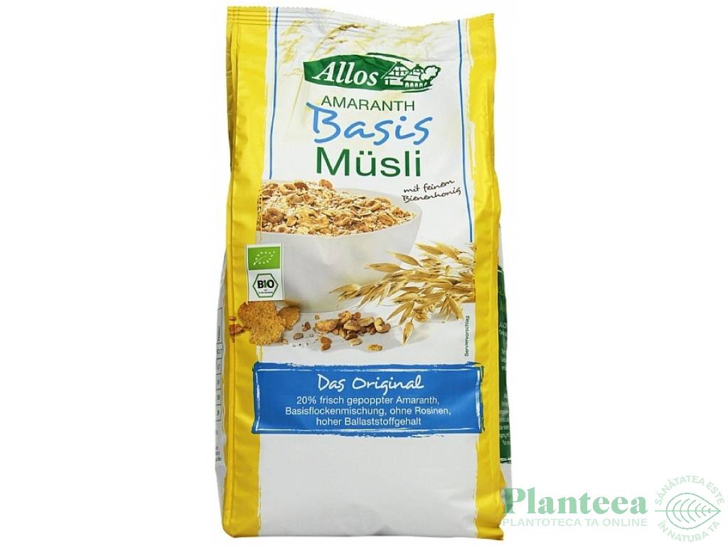 Musli amarant basis 500g - ALLOS