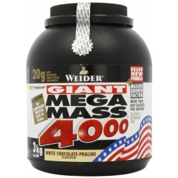 Gigant mega mass 4000 ciocolata alba praline 3kg - WEIDER