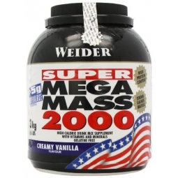 Super mega mass 2000 vanilie 3kg - WEIDER