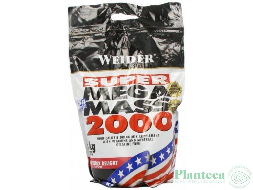 Super mega mass 2000 capsuni 5kg - WEIDER