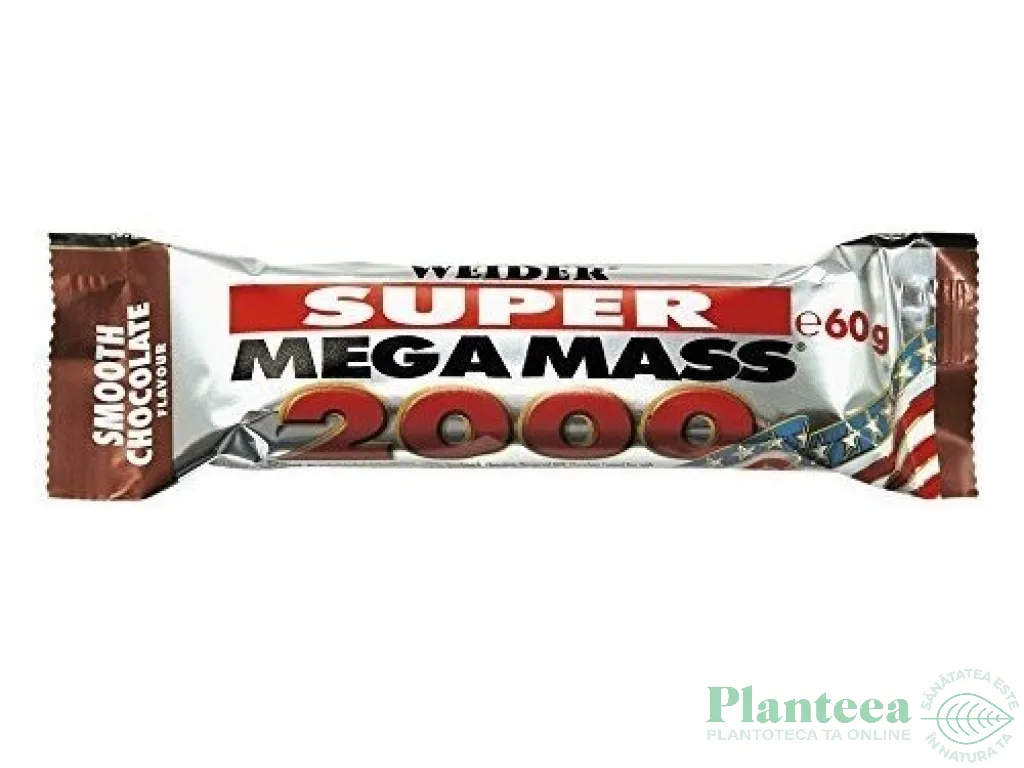 Baton Mega mass 2000 ciocolata 60g - WEIDER