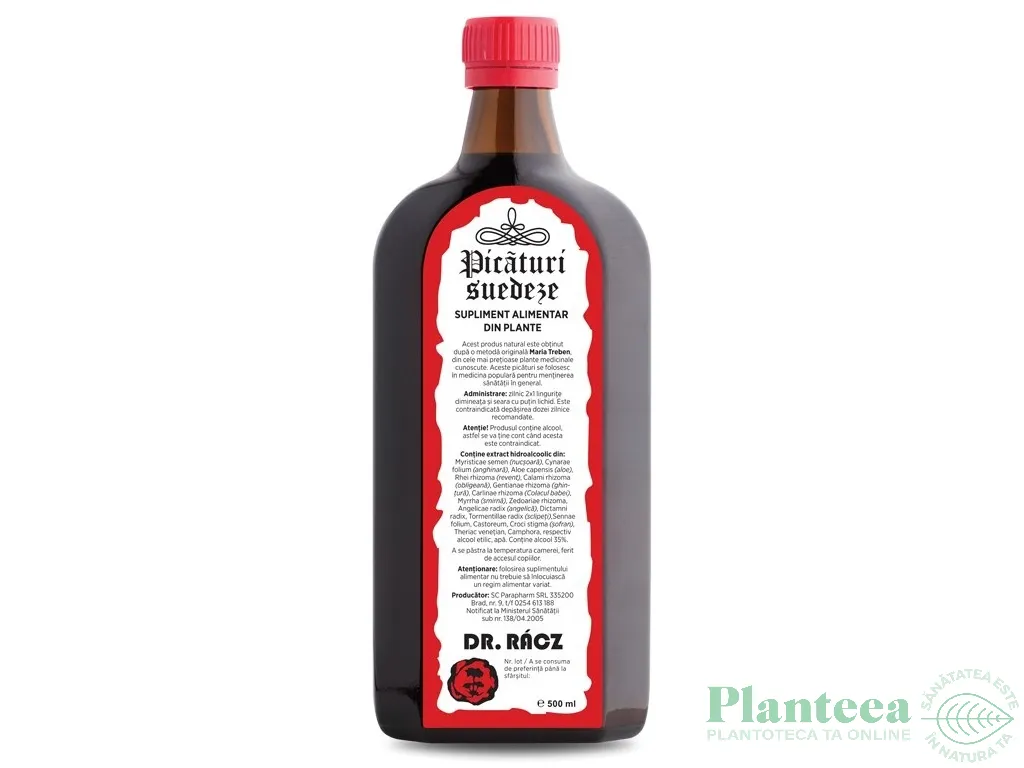 Bitter suedez Dr Racz 500ml - PARAPHARM