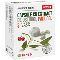 Usturoi paducel vasc 30cps - PARAPHARM