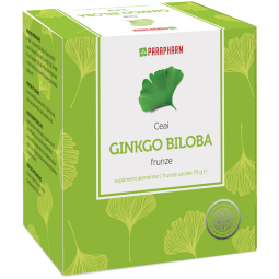 Ceai ginkgo biloba 75g - PARAPHARM