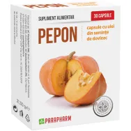Pepon [Ulei seminte dovleac] 30cps - PARAPHARM