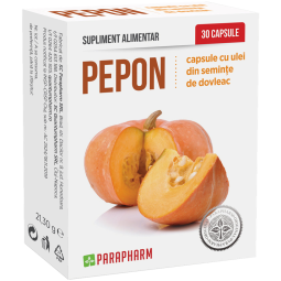 Pepon [Ulei seminte dovleac] 30cps - PARAPHARM