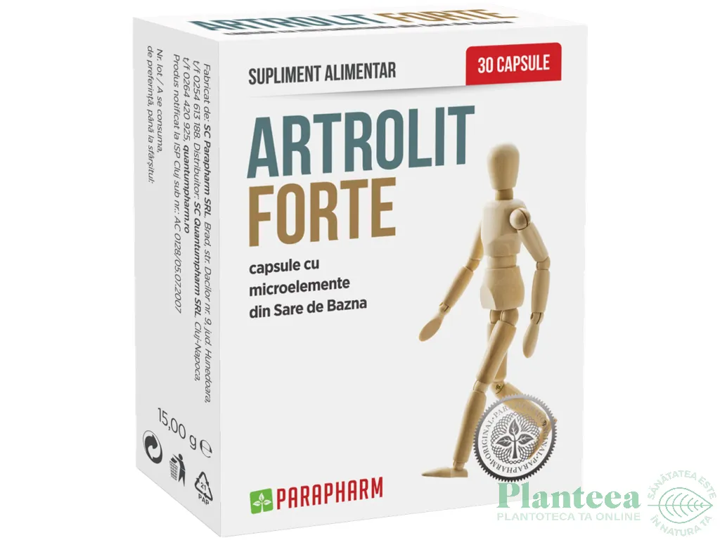 Artrolit forte 30cps - PARAPHARM