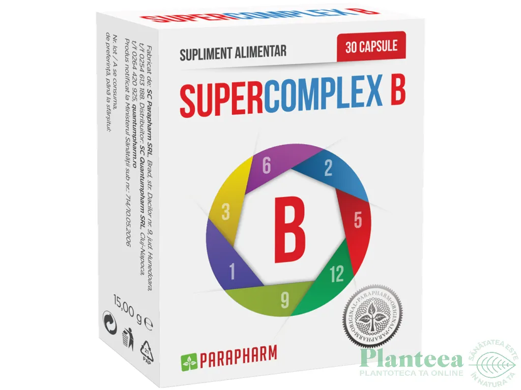 Super complex B 30cps - PARAPHARM