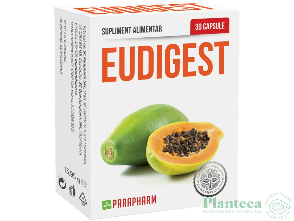 Eudigest 30cps - PARAPHARM