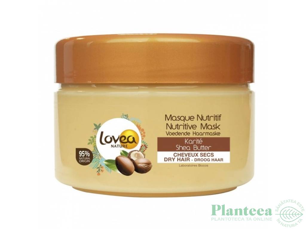 Masca par nutritiva unt shea 500ml - LOVEA