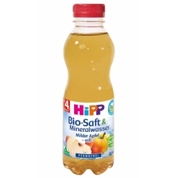 Suc mere apa minerala bebe +4luni 500ml - HIPP ORGANIC