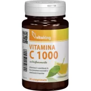 Vitamina C 1000mg bioflavonoide 30cp - VITAKING
