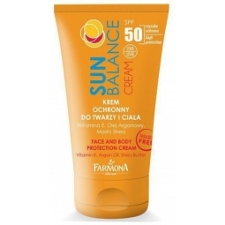 Crema fata corp protectie solara spf50 Sun Balance 50ml - FARMONA