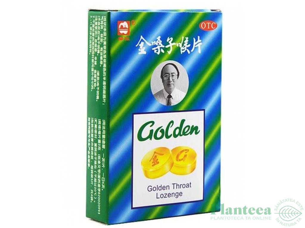 Dropsuri pt gat golden Lozenge 20dps - JINSANGZI HOUPIAN