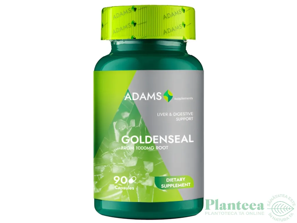 Gentiana 1000mg 90cps - ADAMS SUPPLEMENTS