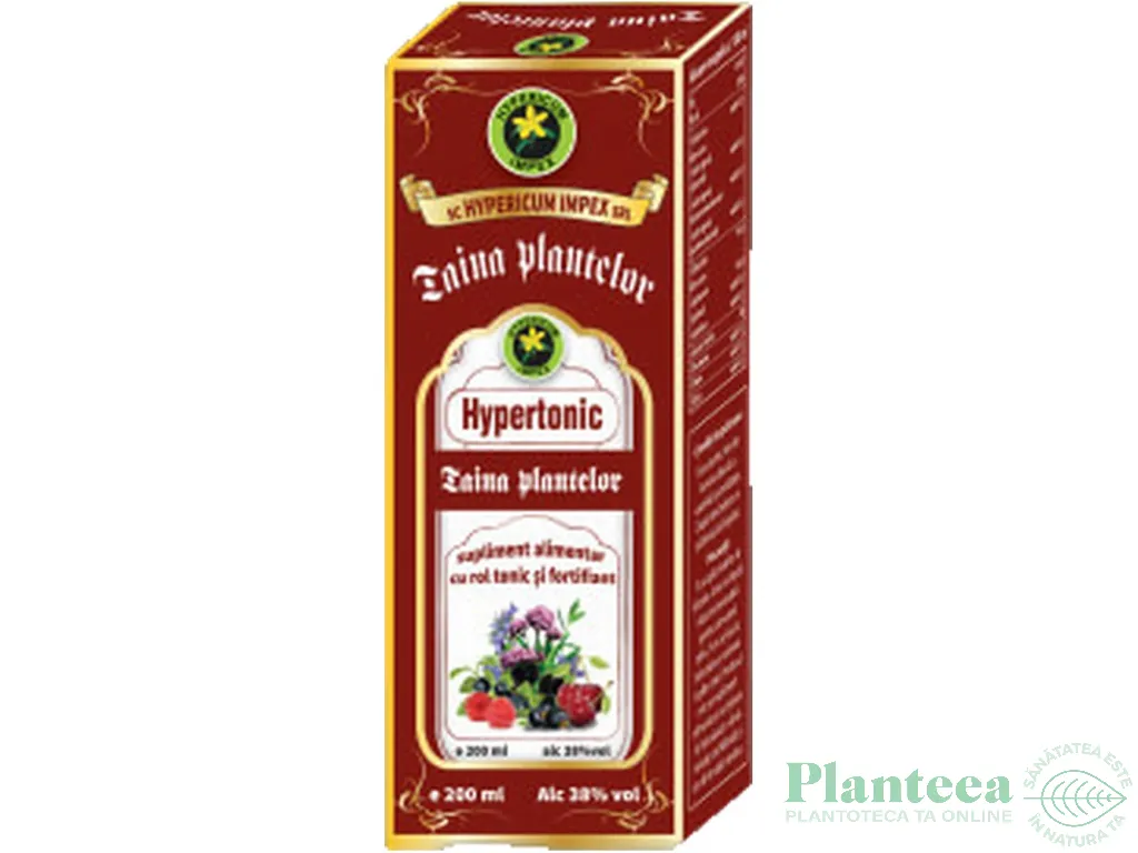 Sirop Hypertonic Taina plantelor 200ml - HYPERICUM