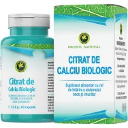 Citrat calciu biologic 60cps - HYPERICUM