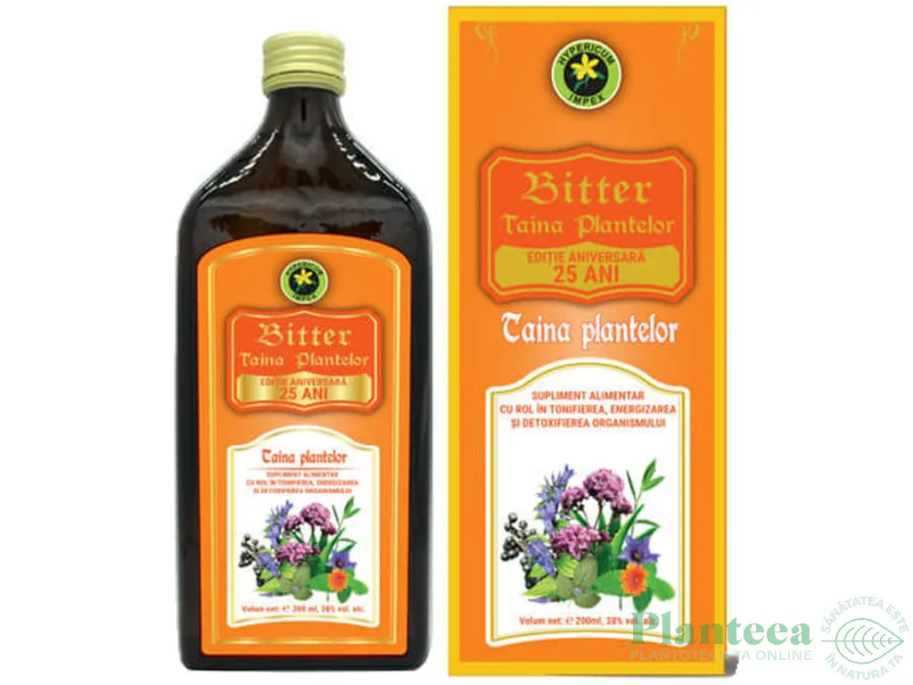 Bitter taina plantelor 200ml - HYPERICUM