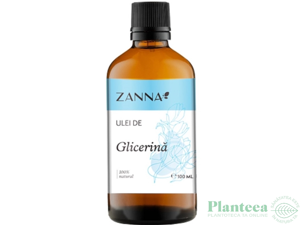 Glicerina vegetala 100ml - ZANNA