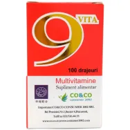 9 Vita Multivitamine 100cp - LIAONING HUARUI UNION PHARMA