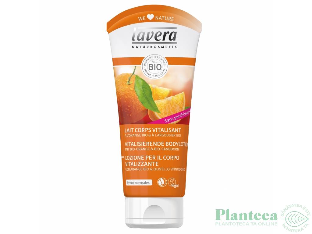 Gel dus portocale catina vitalizant 200ml - LAVERA