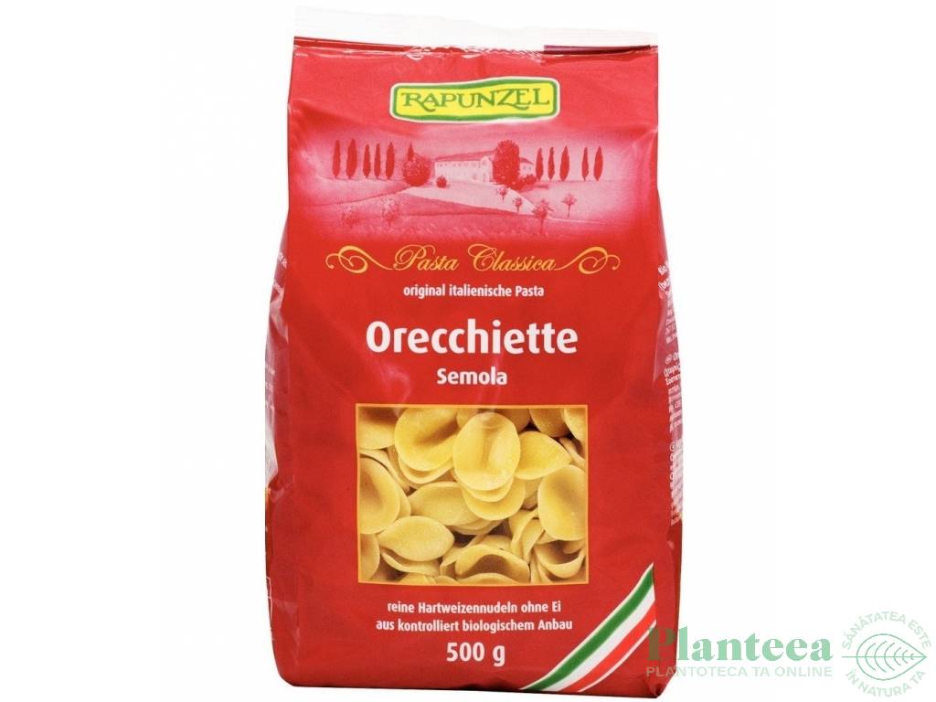 Paste orecchiette grau semola eco 500g - RAPUNZEL