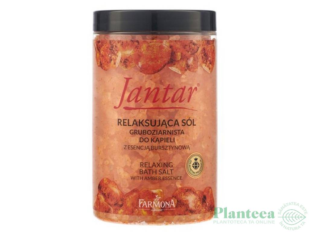 Sare baie relaxanta esenta chihlimbar Jantar 500g - FARMONA