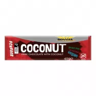 Baton ciocolata neagra cocos Bonbarr fara gluten eco 40g - BONVITA