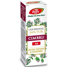 Ulei esential cimbru 100% pur 10ml - FARES