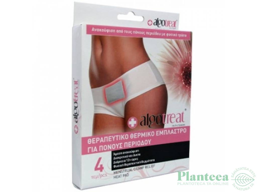 Plasturi dureri menstruale Algotreat 4b - ALGOTECH