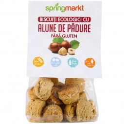 Biscuiti ecologici alune padure fara gluten eco 100g - SPRINGMARKT